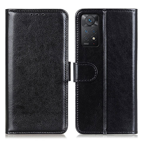 Coque Portefeuille Livre Cuir Etui Clapet M07L pour Xiaomi Redmi Note 11 Pro 4G Noir