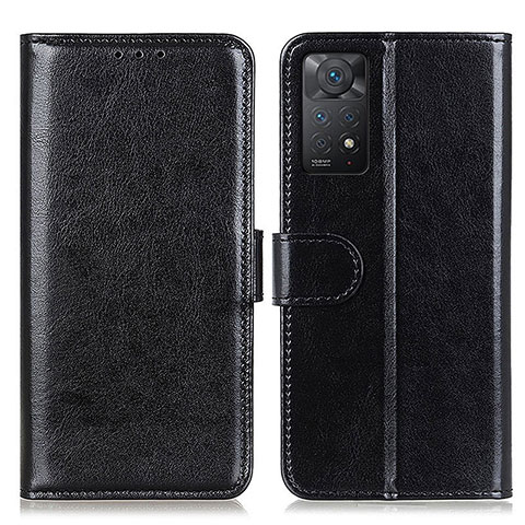 Coque Portefeuille Livre Cuir Etui Clapet M07L pour Xiaomi Redmi Note 11 Pro 5G Noir