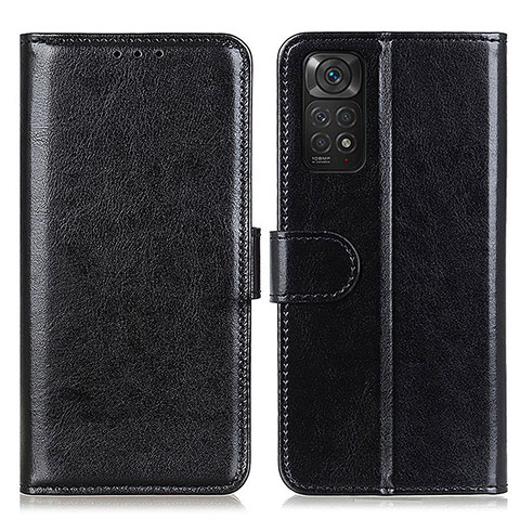 Coque Portefeuille Livre Cuir Etui Clapet M07L pour Xiaomi Redmi Note 11S 4G Noir