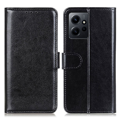 Coque Portefeuille Livre Cuir Etui Clapet M07L pour Xiaomi Redmi Note 12 4G Noir