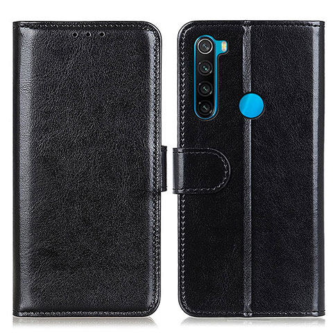 Coque Portefeuille Livre Cuir Etui Clapet M07L pour Xiaomi Redmi Note 8 (2021) Noir
