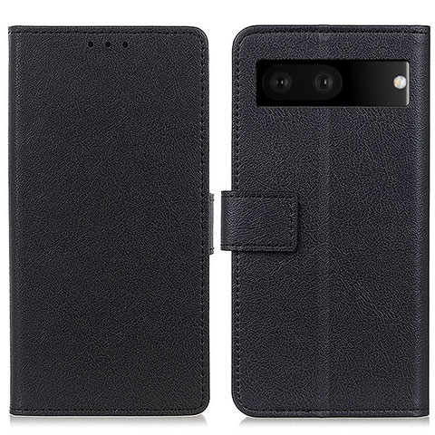 Coque Portefeuille Livre Cuir Etui Clapet M08L pour Google Pixel 7 5G Noir