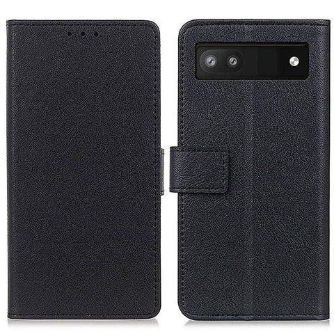 Coque Portefeuille Livre Cuir Etui Clapet M08L pour Google Pixel 7a 5G Noir