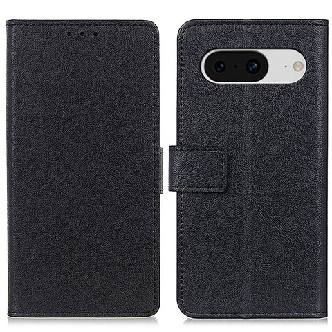 Coque Portefeuille Livre Cuir Etui Clapet M08L pour Google Pixel 8 5G Noir