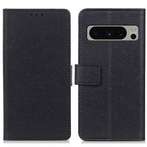 Coque Portefeuille Livre Cuir Etui Clapet M08L pour Google Pixel 8 Pro 5G Noir