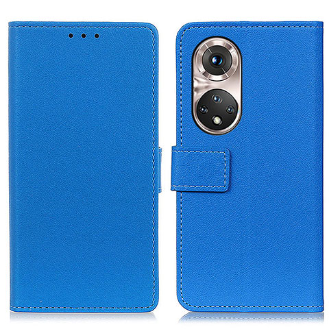 Coque Portefeuille Livre Cuir Etui Clapet M08L pour Huawei Nova 9 Pro Bleu