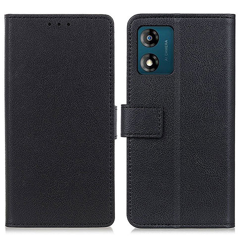 Coque Portefeuille Livre Cuir Etui Clapet M08L pour Motorola Moto E13 Noir