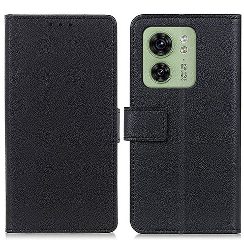 Coque Portefeuille Livre Cuir Etui Clapet M08L pour Motorola Moto Edge 40 5G Noir