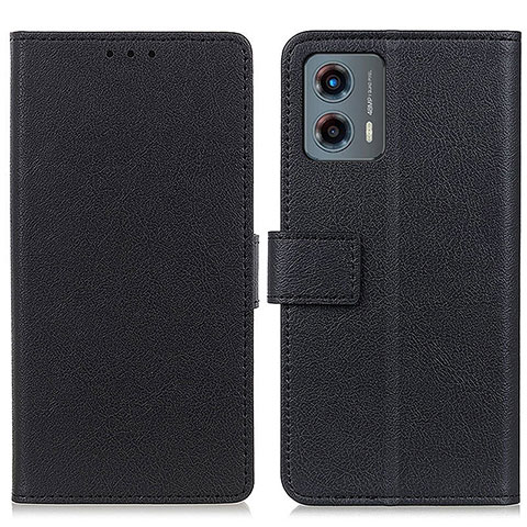 Coque Portefeuille Livre Cuir Etui Clapet M08L pour Motorola Moto G 5G (2023) Noir