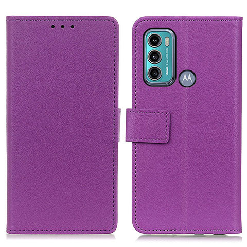 Coque Portefeuille Livre Cuir Etui Clapet M08L pour Motorola Moto G40 Fusion Violet