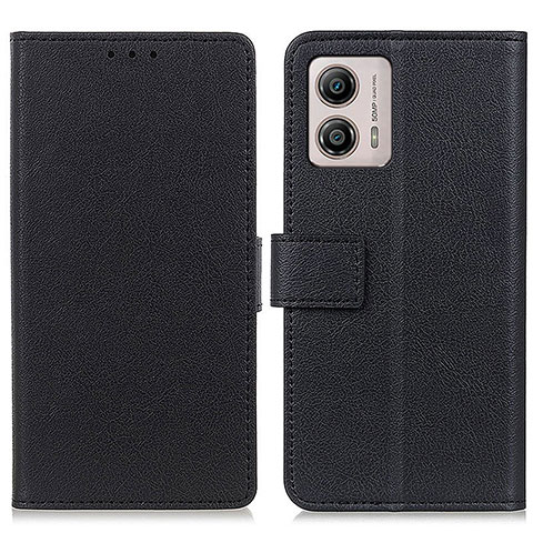 Coque Portefeuille Livre Cuir Etui Clapet M08L pour Motorola Moto G53y 5G Noir