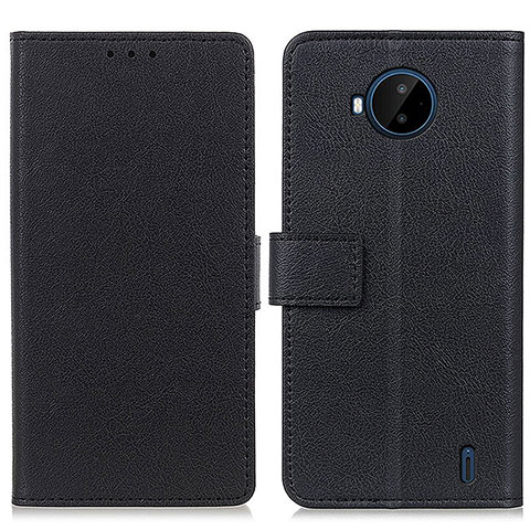 Coque Portefeuille Livre Cuir Etui Clapet M08L pour Nokia C20 Plus Noir