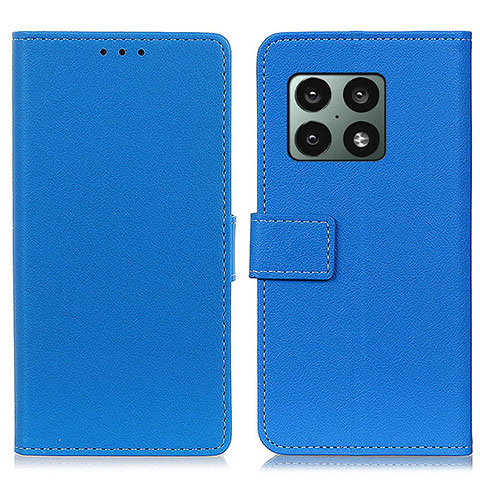 Coque Portefeuille Livre Cuir Etui Clapet M08L pour OnePlus 10 Pro 5G Bleu