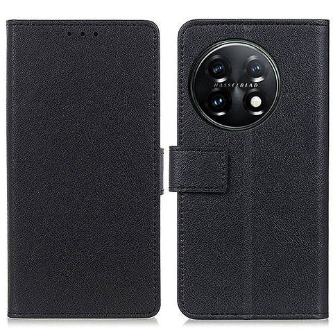 Coque Portefeuille Livre Cuir Etui Clapet M08L pour OnePlus 11 5G Noir