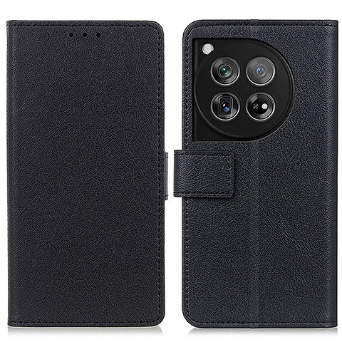 Coque Portefeuille Livre Cuir Etui Clapet M08L pour OnePlus 12R 5G Noir