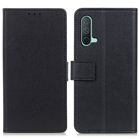 Coque Portefeuille Livre Cuir Etui Clapet M08L pour OnePlus Nord CE 5G Noir