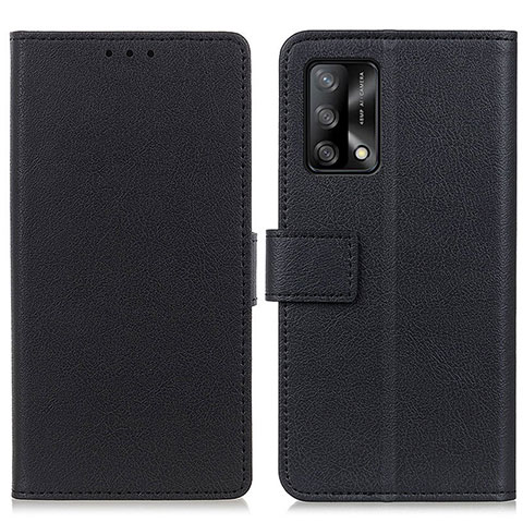 Coque Portefeuille Livre Cuir Etui Clapet M08L pour Oppo F19s Noir