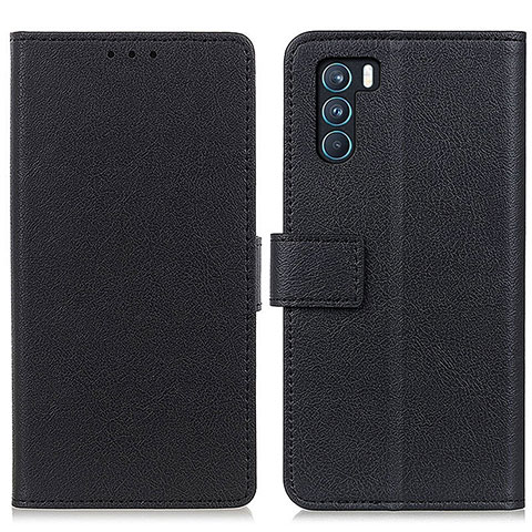 Coque Portefeuille Livre Cuir Etui Clapet M08L pour Oppo K9 Pro 5G Noir