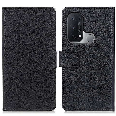 Coque Portefeuille Livre Cuir Etui Clapet M08L pour Oppo Reno5 A Noir