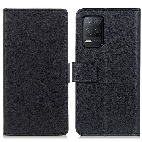 Coque Portefeuille Livre Cuir Etui Clapet M08L pour Realme 8 5G Noir