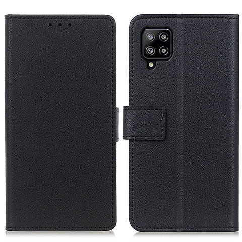 Coque Portefeuille Livre Cuir Etui Clapet M08L pour Samsung Galaxy A22 4G Noir