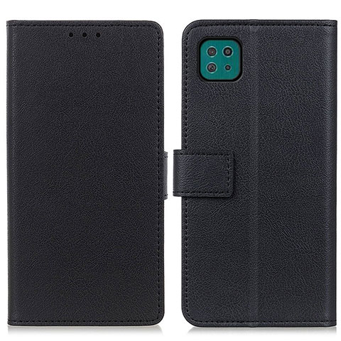Coque Portefeuille Livre Cuir Etui Clapet M08L pour Samsung Galaxy A22 5G Noir