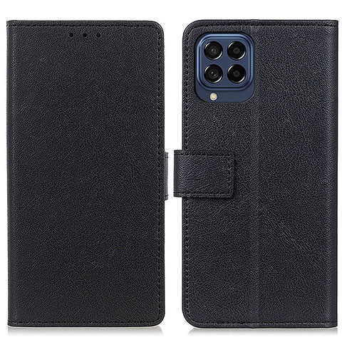 Coque Portefeuille Livre Cuir Etui Clapet M08L pour Samsung Galaxy M53 5G Noir