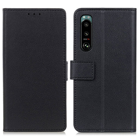 Coque Portefeuille Livre Cuir Etui Clapet M08L pour Sony Xperia 5 III Noir