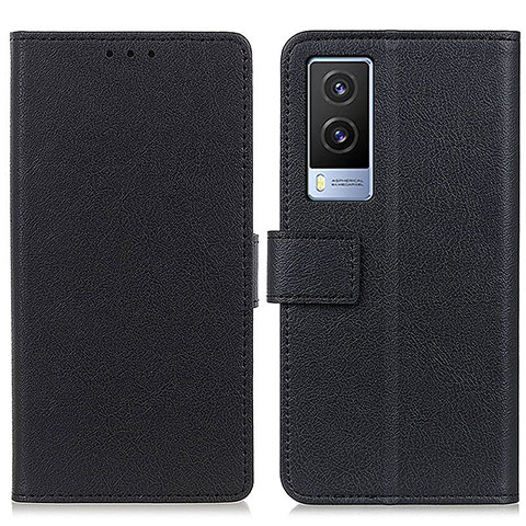 Coque Portefeuille Livre Cuir Etui Clapet M08L pour Vivo V21e 5G Noir