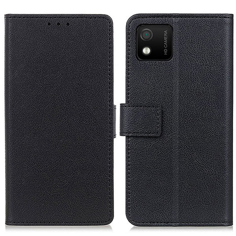 Coque Portefeuille Livre Cuir Etui Clapet M08L pour Wiko Y52 Noir