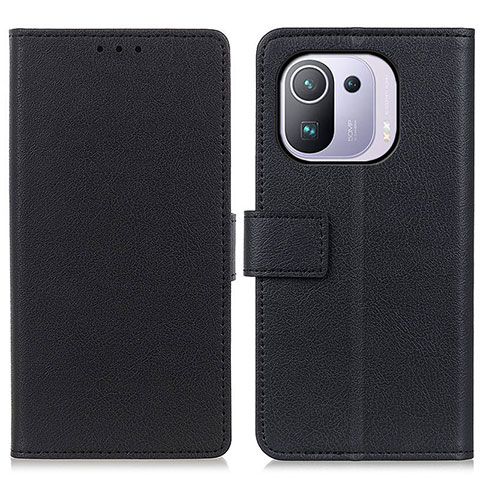 Coque Portefeuille Livre Cuir Etui Clapet M08L pour Xiaomi Mi 11 Pro 5G Noir