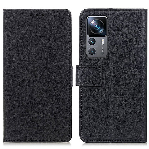 Coque Portefeuille Livre Cuir Etui Clapet M08L pour Xiaomi Mi 12T 5G Noir