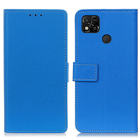 Coque Portefeuille Livre Cuir Etui Clapet M08L pour Xiaomi Redmi 9C Bleu