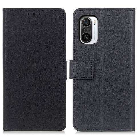 Coque Portefeuille Livre Cuir Etui Clapet M08L pour Xiaomi Redmi K40 5G Noir