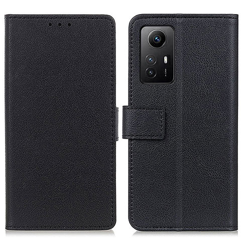 Coque Portefeuille Livre Cuir Etui Clapet M08L pour Xiaomi Redmi Note 12S Noir