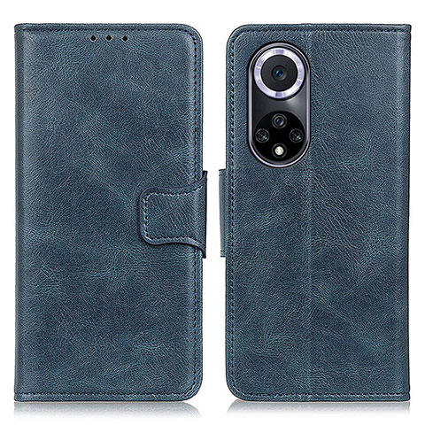 Coque Portefeuille Livre Cuir Etui Clapet M09L pour Huawei Honor 50 5G Bleu