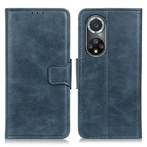 Coque Portefeuille Livre Cuir Etui Clapet M09L pour Huawei Honor 50 Pro 5G Bleu