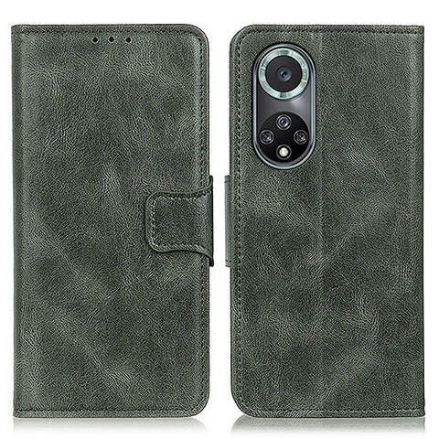 Coque Portefeuille Livre Cuir Etui Clapet M09L pour Huawei Honor 50 Pro 5G Vert