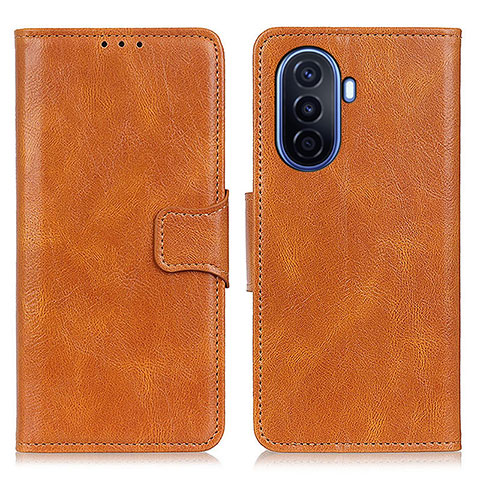 Coque Portefeuille Livre Cuir Etui Clapet M09L pour Huawei Nova Y70 Marron