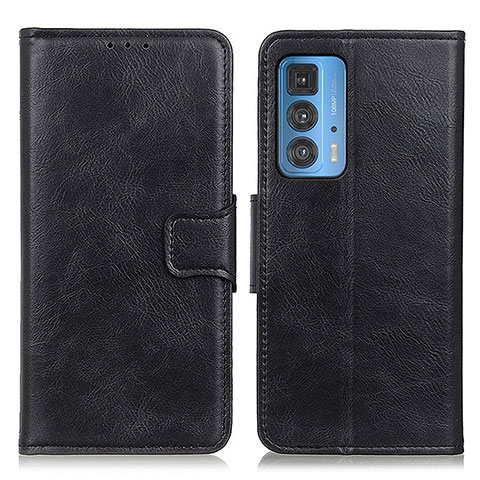 Coque Portefeuille Livre Cuir Etui Clapet M09L pour Motorola Moto Edge 20 Pro 5G Noir