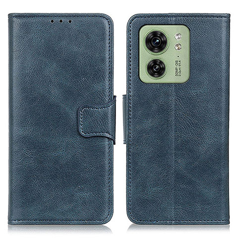 Coque Portefeuille Livre Cuir Etui Clapet M09L pour Motorola Moto Edge (2023) 5G Bleu