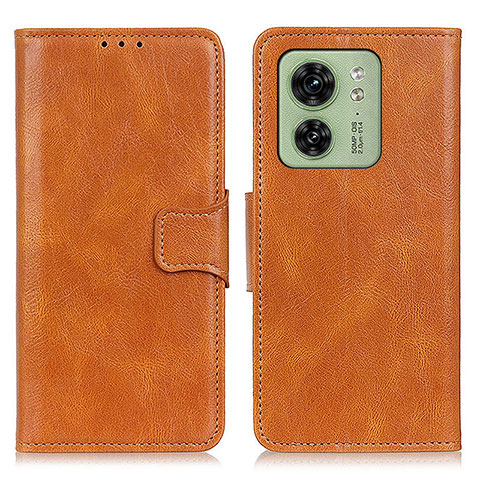 Coque Portefeuille Livre Cuir Etui Clapet M09L pour Motorola Moto Edge (2023) 5G Marron