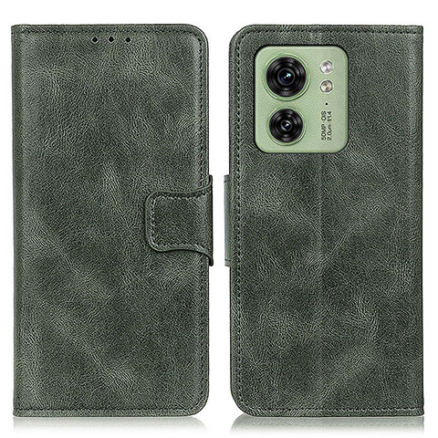 Coque Portefeuille Livre Cuir Etui Clapet M09L pour Motorola Moto Edge (2023) 5G Vert