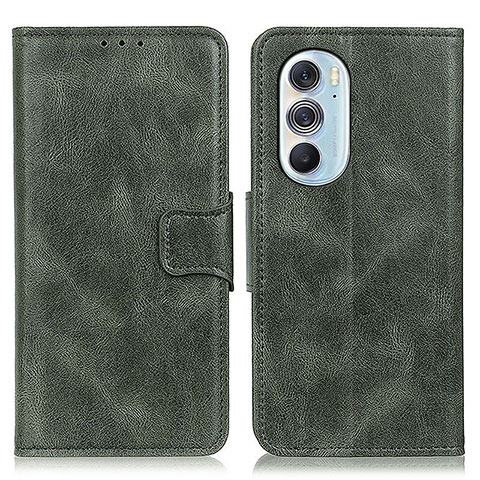 Coque Portefeuille Livre Cuir Etui Clapet M09L pour Motorola Moto Edge 30 Pro 5G Vert