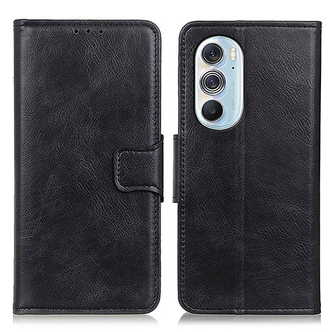 Coque Portefeuille Livre Cuir Etui Clapet M09L pour Motorola Moto Edge Plus (2022) 5G Noir