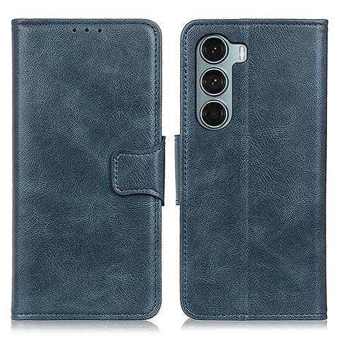 Coque Portefeuille Livre Cuir Etui Clapet M09L pour Motorola Moto Edge S30 5G Bleu