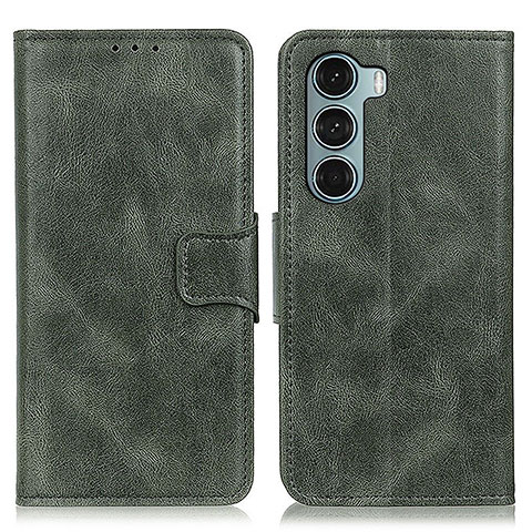 Coque Portefeuille Livre Cuir Etui Clapet M09L pour Motorola Moto Edge S30 5G Vert