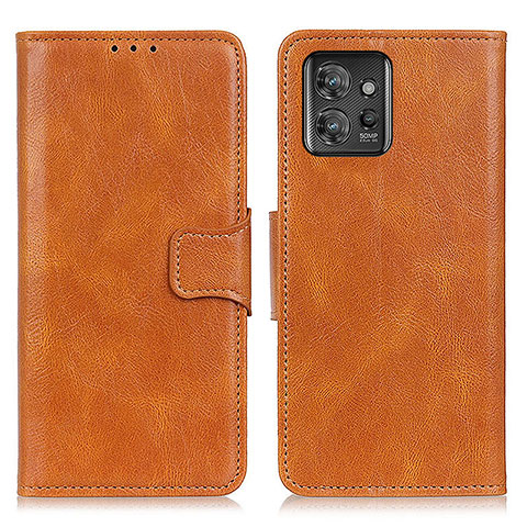 Coque Portefeuille Livre Cuir Etui Clapet M09L pour Motorola ThinkPhone 5G Marron