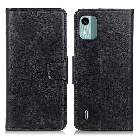 Coque Portefeuille Livre Cuir Etui Clapet M09L pour Nokia C12 Plus Noir