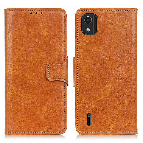 Coque Portefeuille Livre Cuir Etui Clapet M09L pour Nokia C2 2nd Edition Marron